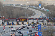 Imagen del peaje de la autopista AP-1 en Castañares.-RAÚL G. OCHOA