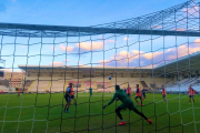El Burgos CF sustituyó el partido previsto por una sesión de entrenamiento en El Plantío. BURGOS CF