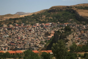 Vista aérea de la ciudad de Corleone, en Sicilia.-AGUSTI CARBONELL