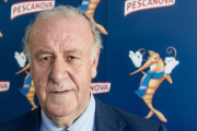 Vicente del Bosque en una sesión de fotos en Madrid en noviembre del 2018.-