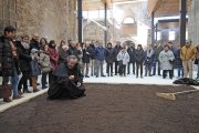 Ronco Teatro en una de sus representaciones en el Monasterio de San Juan.-ISRAEL L. MURILLO