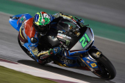 Franco Morbidelli, ganador de la carrera de Moto2 del GP de Catar de motociclismo.-TEAM ESTRELLA GALICIA