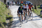 Alejandro Valverde, en la Strade Bianche.-MOVISTAR TEAM
