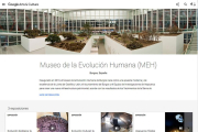 Imagen del nuevo sitio web de Google en el que se pueden ver los contenidos expositivos del MEH.-ECB