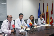 Luis Rodríguez, Miguel Ángel Ortiz, Carmen Rodríguez y Ana Pueyo.-RAÚL G. OCHOA