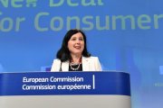 Vera Jourova, comisaria europea de Justicia-EMMANUEL DUNAND (AFP)