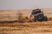Cristina Gutiérrez, durante su experiencia en el Dakar. TWITTER / @CRIS_TORTU
