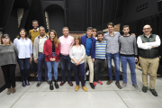 La candidatura de Pachi García se presentó el martes en la antigua estación de ferrocarril. I. L. MURILLO