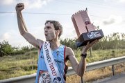 José Antonio Requejo celebra su triunfo en tierras turcas.-