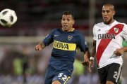 Imagen del Superclásico argentino.-AP / MARCELO RUIZ