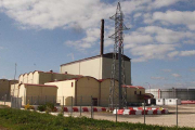 La planta de producción de energía eléctrica con biomasa de Briviesca.-G. G.