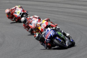 Jorge Lorenzo durante el Gran Premio de Italia.-REUTERS