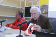 Jesús Barriuso (i.) y Pascual Izquierdo hablaron de su relación con ‘Artesa’.-Raúl Ochoa
