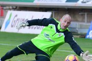 Mikel Saizar durante un entrenamiento con el CD Numancia la pasada temporada.-DIARIO DE SORIA