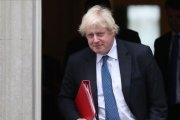 Boris Johnson, en Downing Street-DANIEL LEAL-OLIVAS