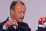 El dirigente de la CDU Friedrich Merz.-EL PERIÓDICO