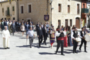 Numerosas autoridades religiosas y políticas acudieron a la villa ribereña donde estuvieron acompañados por vecinos y alcaldes de otras localidades.-R. O.