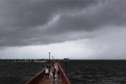 El panorama es sombrío en Florida por el huracán Dorian.-AFP