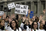Manifestación en Madrid en defensa del derecho a morir con dignidad-AGUSTIN CATALAN