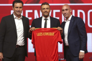 Presentación de Luis Enrique como nuevo entrenador de la selección española de fútbol.-DAVID CASTRO