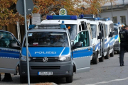 Refuerzo policial en Sajonia-SEBASTIAN WILLNOW