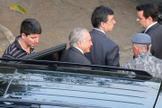 Michel Temer, expresidente de Brasil, es ingresado a una prisión de Sao Paulo.-REUTERS