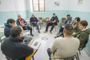 Los integrantes del programa participan en una actividad antes de la crisis sanitaria de la covid-19. ECB