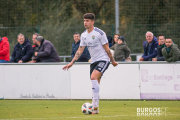 Dani Munguía con la camiseta del filial blanquinegro. BURGOS CF