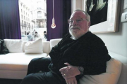 Fernando Savater, durante la entrevista, en Madrid.-/ DAVID CASTRO