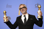 Alfonso Cuarón gana como mejor director en los Globos de Oro 2019 por Roma.-EFE