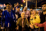 Venezuela vive una Navidad con protestas por la escasez de gas doméstico, alimentos y agua.-EFE