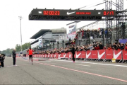 El atleta keniano Eliud Kipchoge, en Monza, este sábado.-