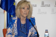 La consejera de Sanidad, Verónica Casado.