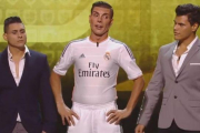 Martín Bossi no se cortó un pelo al imitar a un Ronaldo egoísta y egocéntrico.-UNIVISIÓN