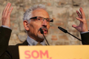Santi Vidal, en un acto de Esquerra Republicana de Cataluña.-RICARD CUGAT