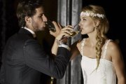 Feliciano López y Alba Carrillo, el día de su boda, el año pasado en Toledo.-EFE / ISMAEL HERRERO