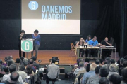 Asamblea constituyente 8Acto de la plataforma Ganemos Madrid, celebrado ayer.-AGUSTÍN CATALÁN