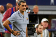Valverde, durante el amistoso frente al Roma en Arlington.-COOPER NEILL