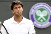 Verdasco se lamenta tras fallar un punto ante Wawrinka.-Foto:   EFE / FACUNDO ARRIZABALAGA