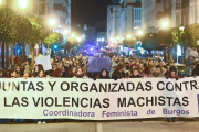 Manifestación en Burgos por el Día Internacional de la Eliminación de la Violencia contra la Mujer. ICAL