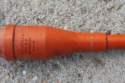 La Guardia Civil destruye una granada para fusil hallada en el Valle de Losa. ECB