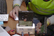 Imagen de uno de los discos duros intervenidos.-ECB