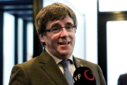 Carles Puigdemont, en la capital de las islas Feroe, el pasado 11 de octubre.-