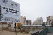 Estado actual del solar ubicado en Plaza Vega.-ISRAEL L. MURILLO