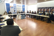 El Consejo de Direcci?n del Grupo Parlamentario Popular en el Congreso de los Diputados presidido por la portavoz del PP en el Congreso, Cuca Gamarra