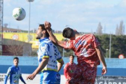 Imagen del encuentro que  la Arandina jugó el domingo contra el Guijuelo.-ALBERTO CALVO