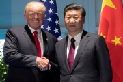 Trump y Xi Jinping, el pasado 8 de julio, en Hamburgo.-POOL (REUTERS)