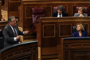El ministro del Interior Juan Antonio Zoido en la sesion de control al Gobierno.-/ ZIPI (EFE)