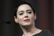 Rose McGowan, el pasado viernes en Detroit.-AP