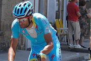 Michele Scarponi en la pasada Vuelta a Burgos.-RICARDO ORDÓÑEZ